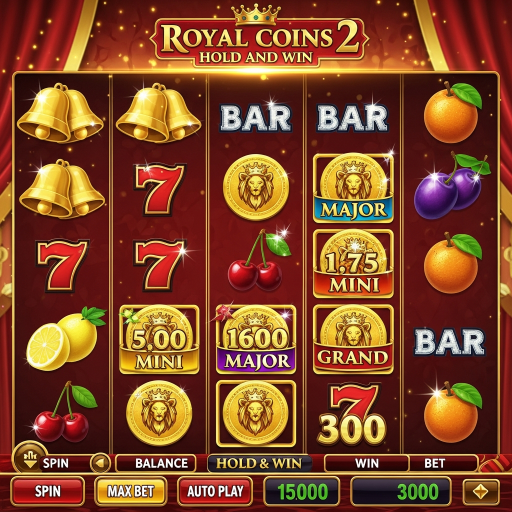 Royal Coins 2: Hold and Win Eleganccy ludzie grają w gry stołowe z krupierem w kasynie
